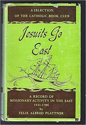 Book Cover: Jesuits Go East