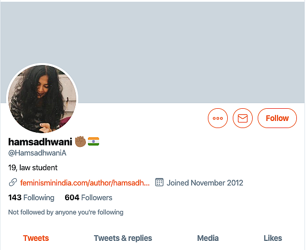 Twitter Bio of a Law Student