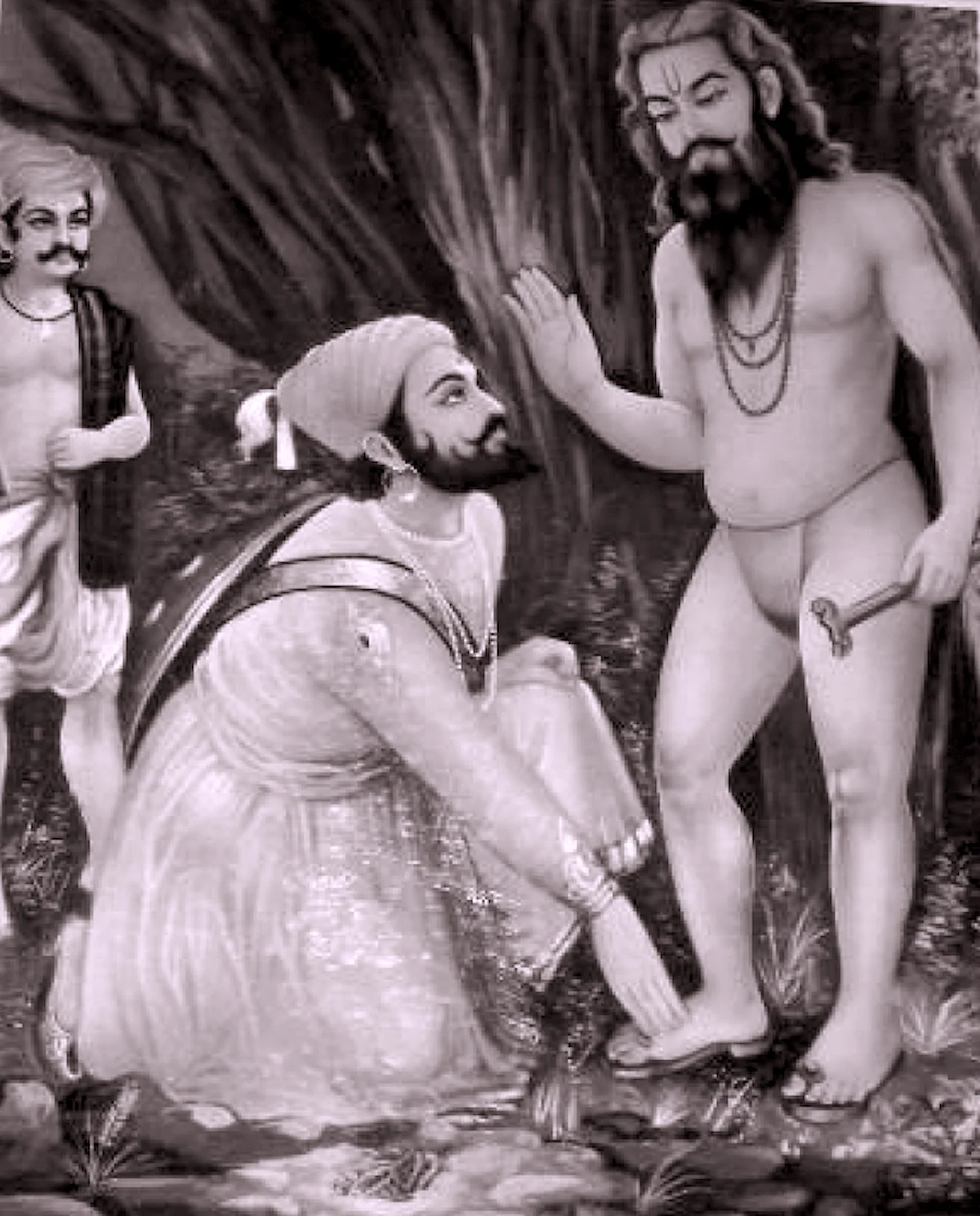 Shivaji and Swami Ramdas