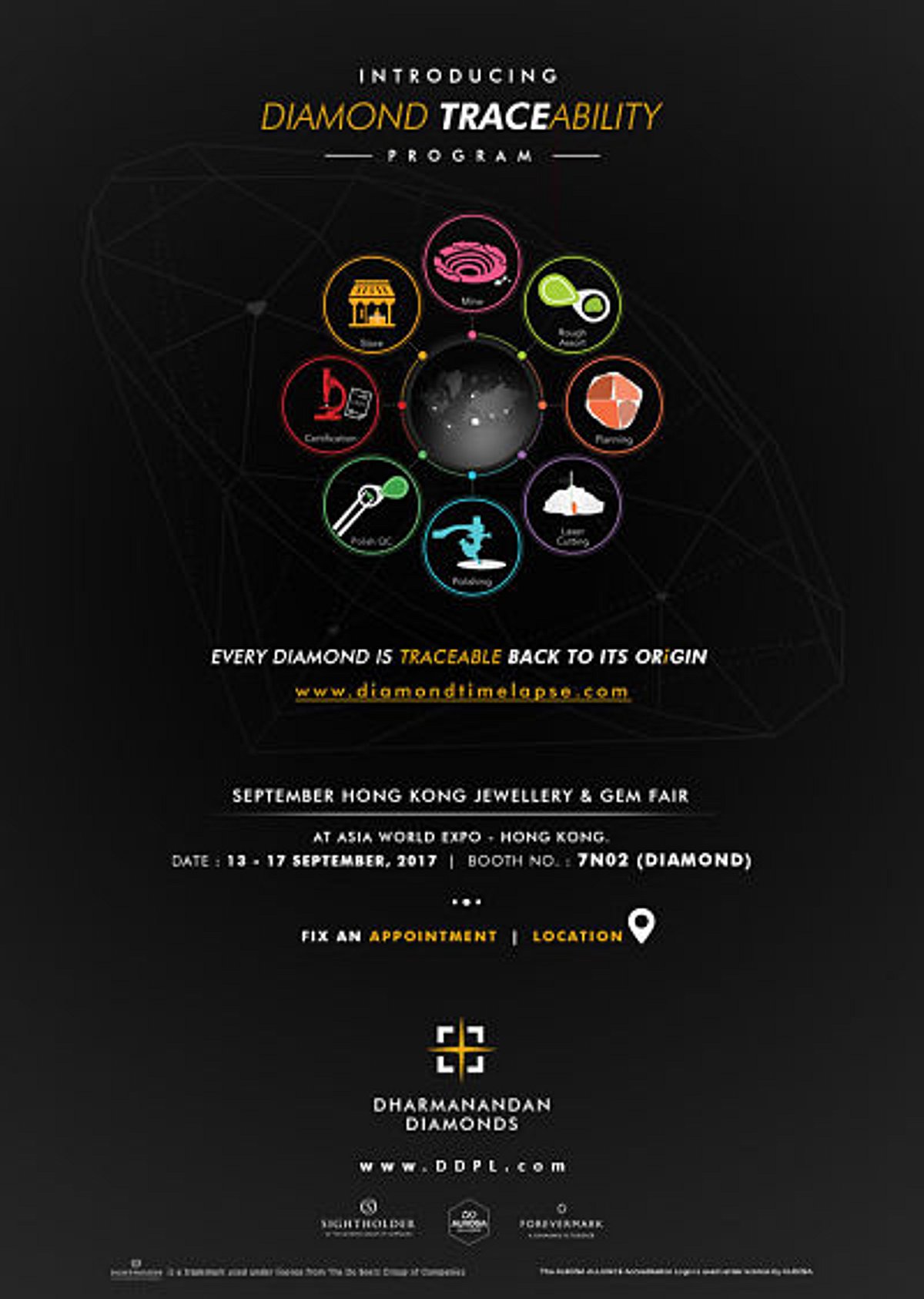 Dharmanandan Diamonds to introduce Diamond Traceability Program at HK Show