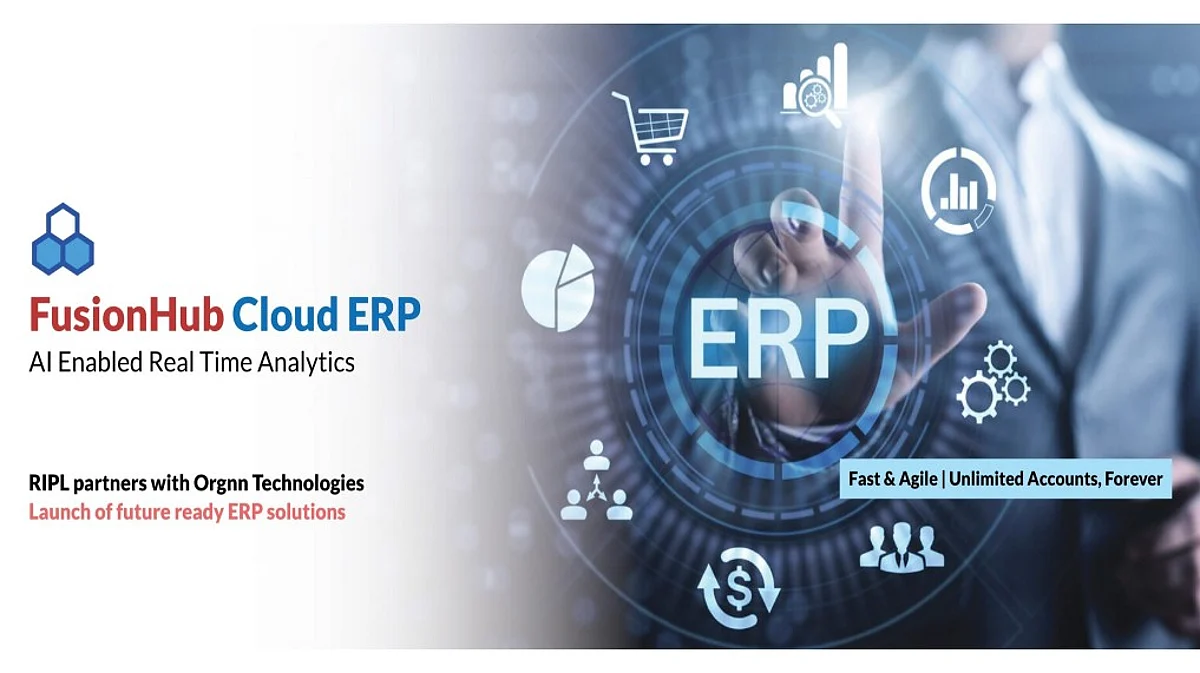 RIPL Introduces FusionHub Cloud ERP Software in India