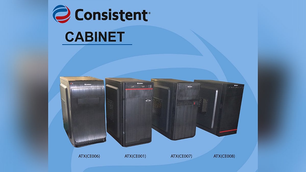 Consistent Introduces New Range of Desktop ATX Tower Cabinets