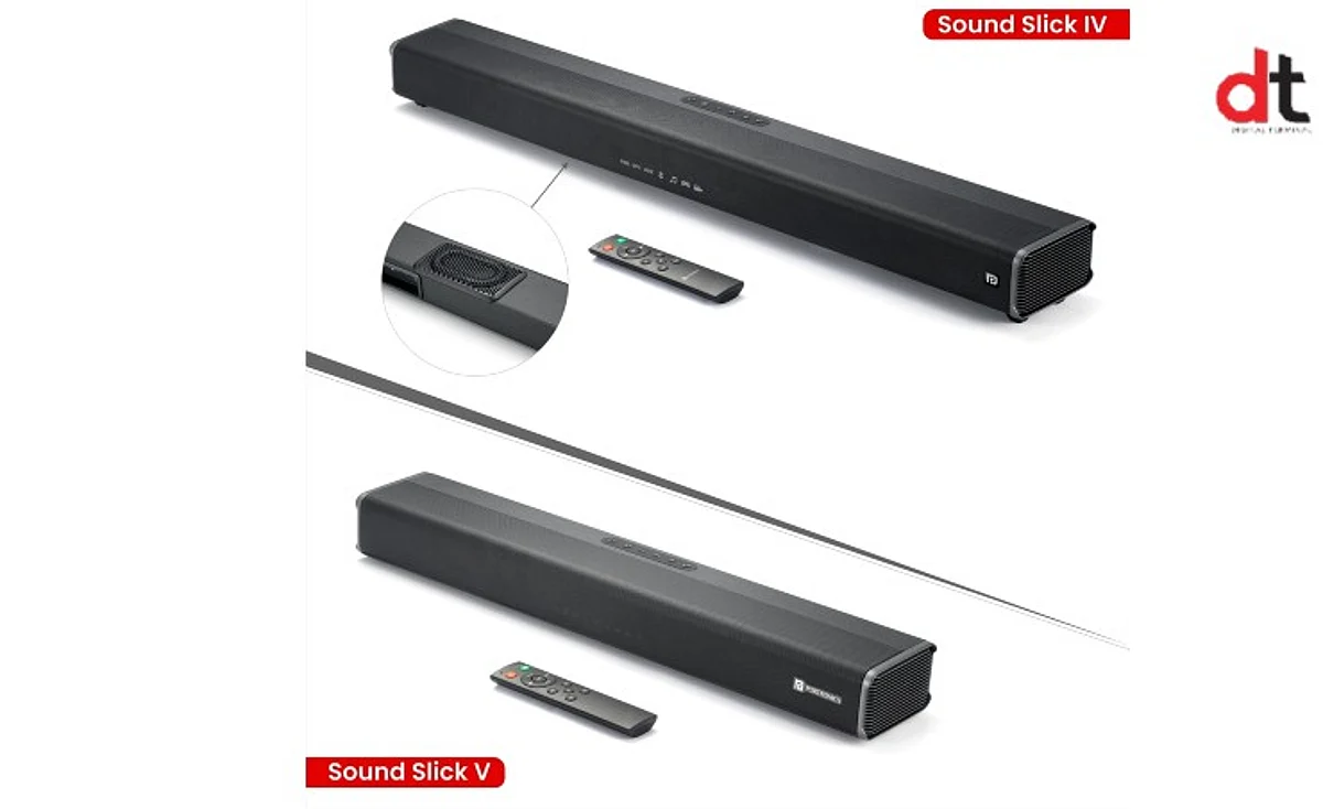 Portronics Unveils Sound Slick IV and V Soundbars with High-quality Sound
