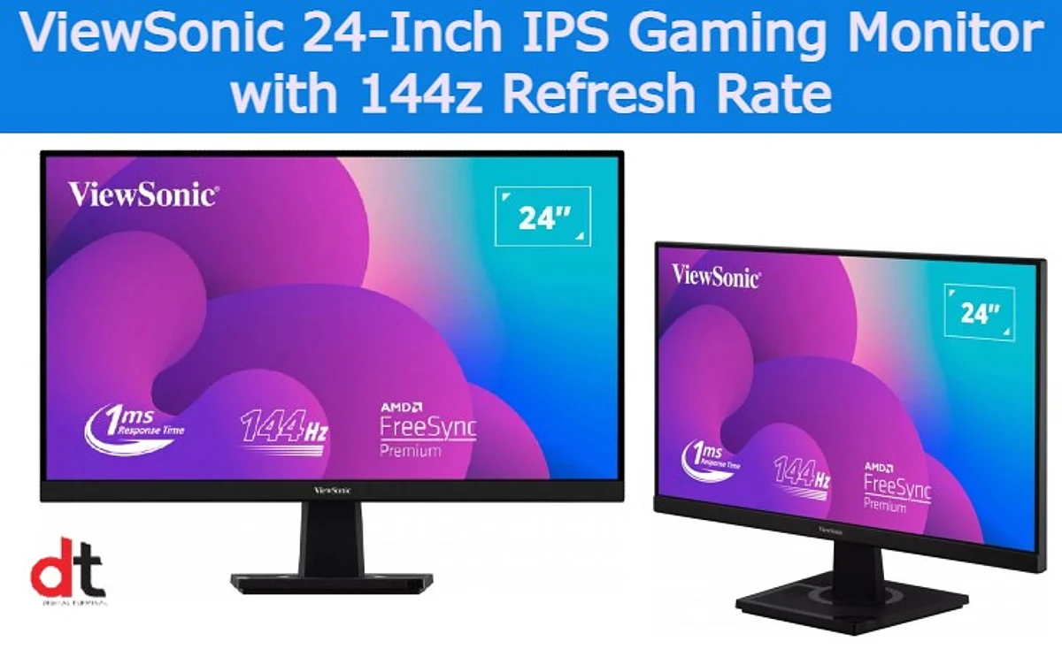 ViewSonic Introduces VX2405-P-MHD 24-Inch IPS Gaming Monitor with 144z Refresh Rate