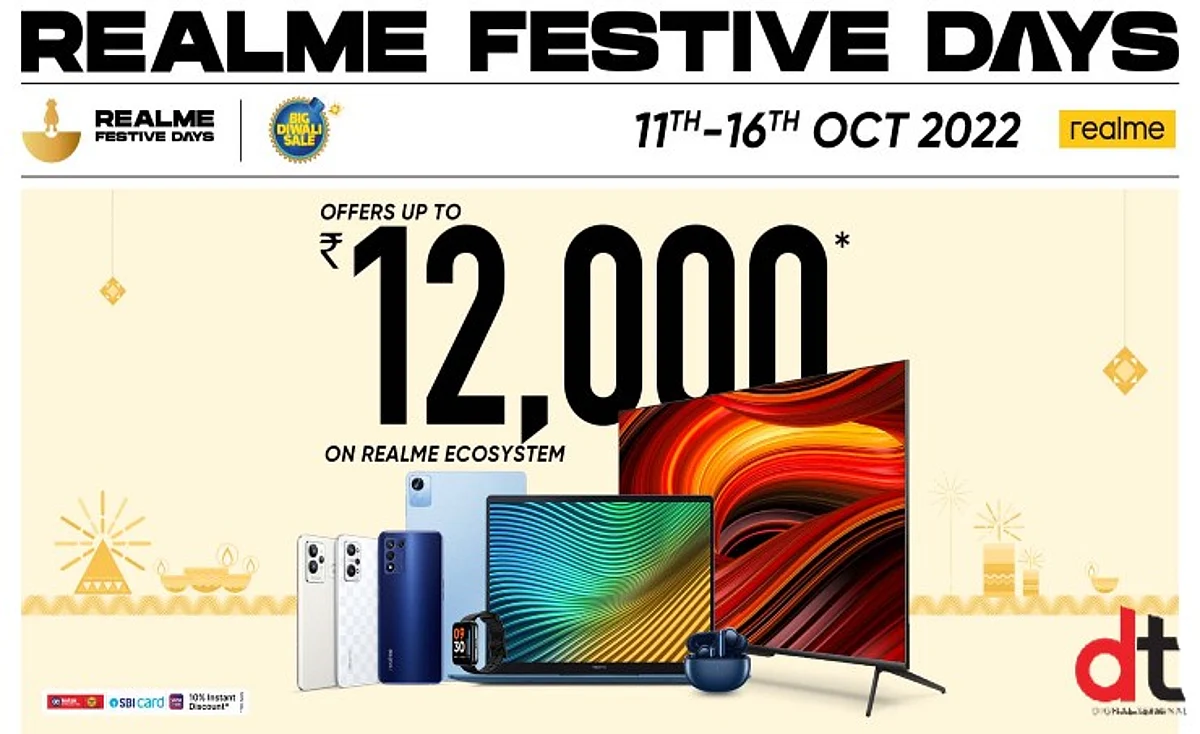 Realme Launches Exciting Festive Offers for Festive Days Sale