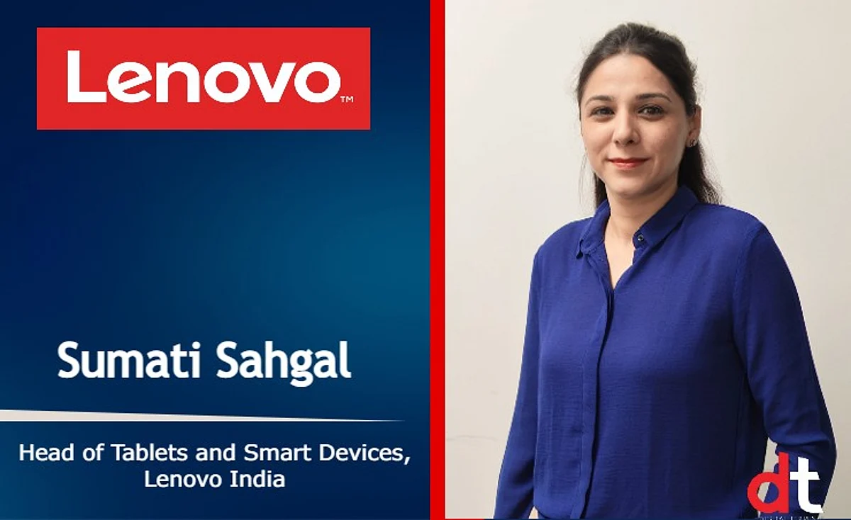 Lenovo India On boards Sumati Sahgal as Head of Tablets and Smart Devices