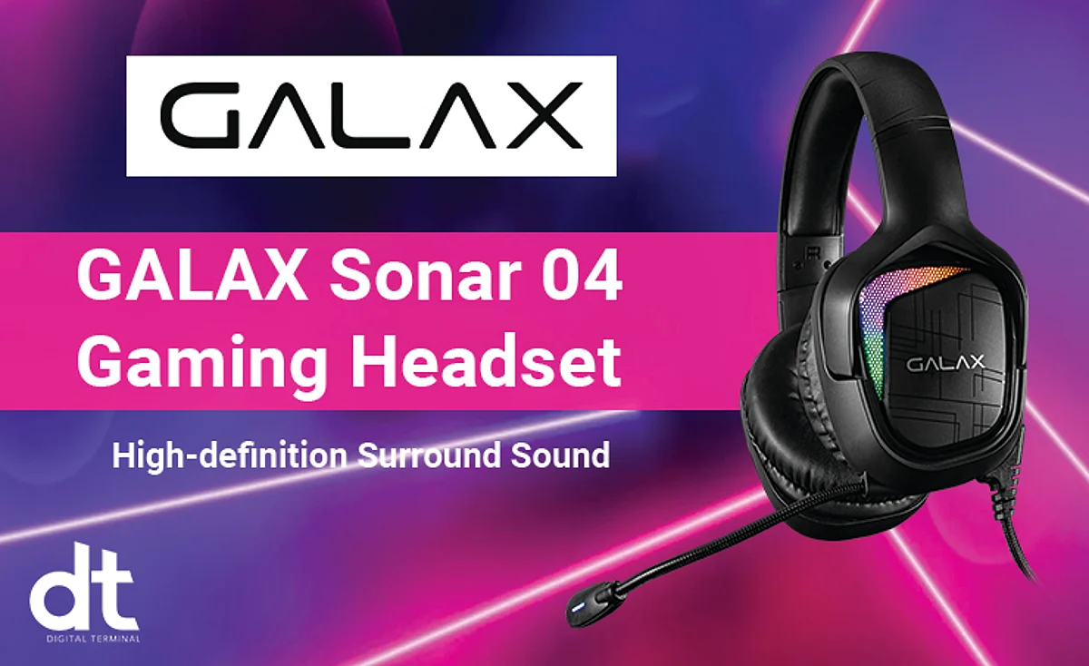 GALAX Sonar 04 Gaming Headset Offers Great Sound for Extreme Gaming