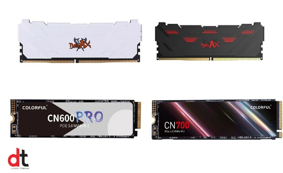 COLORFUL Introduces Battle-AX Memory and CN Series SSDs