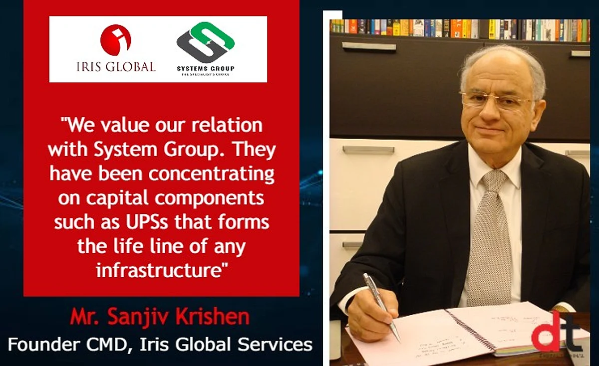 Iris Global Supplied 6 High Power APC UPSs Worth Rs. 4.40 Crore to Its Partner