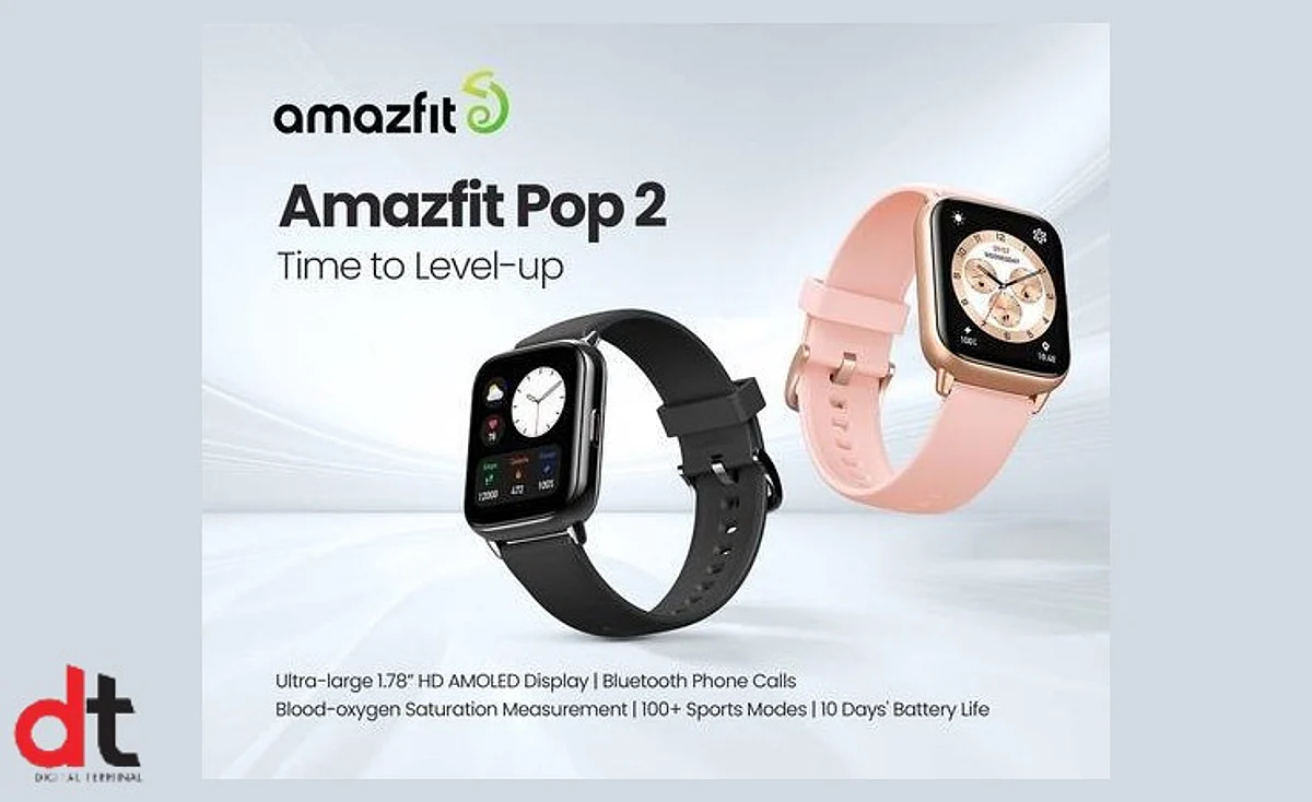 Amazfit Pop 2 Smartwatch Goes on Sale on Flipkart