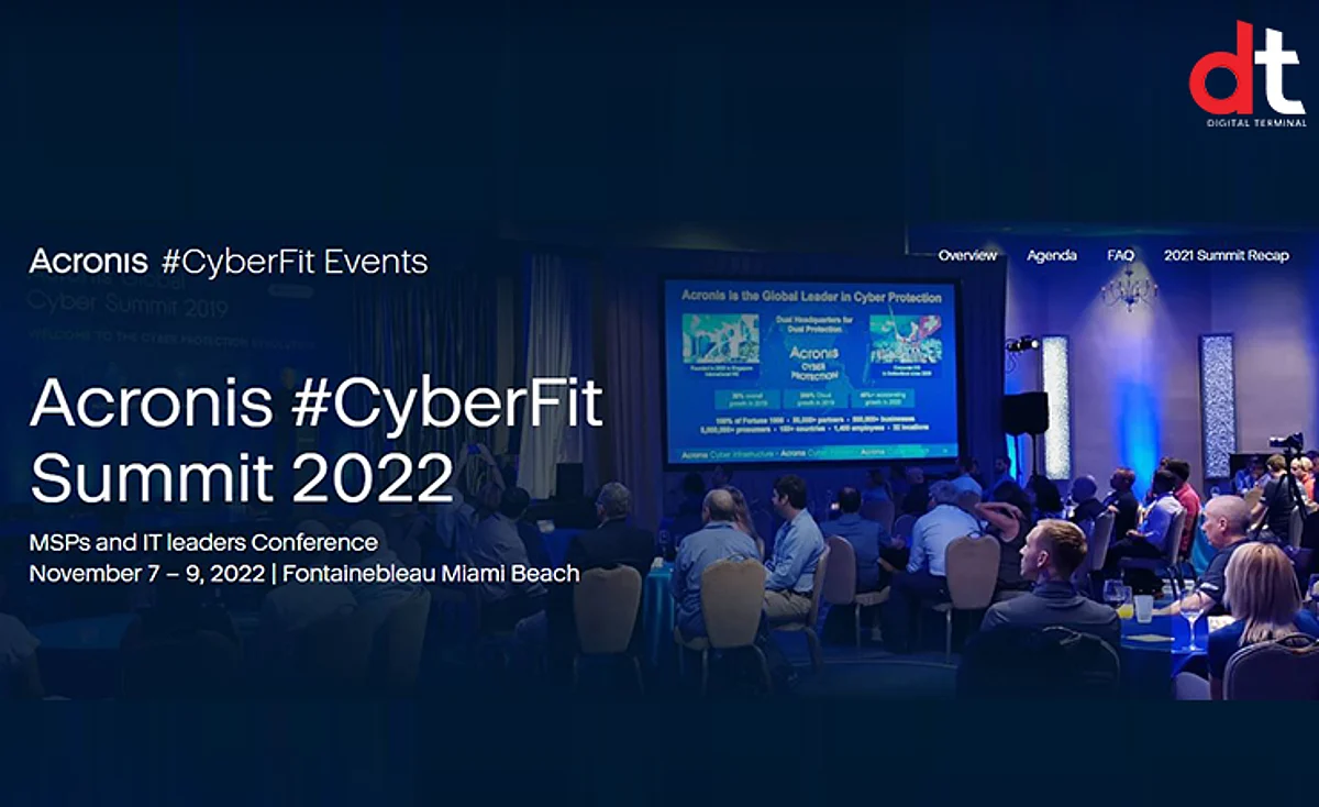 Acronis CyberFit Summit 2022 Gathered 1,000+ MSPs, CISOs and more, at Exciting Knowledge-sharing Event
