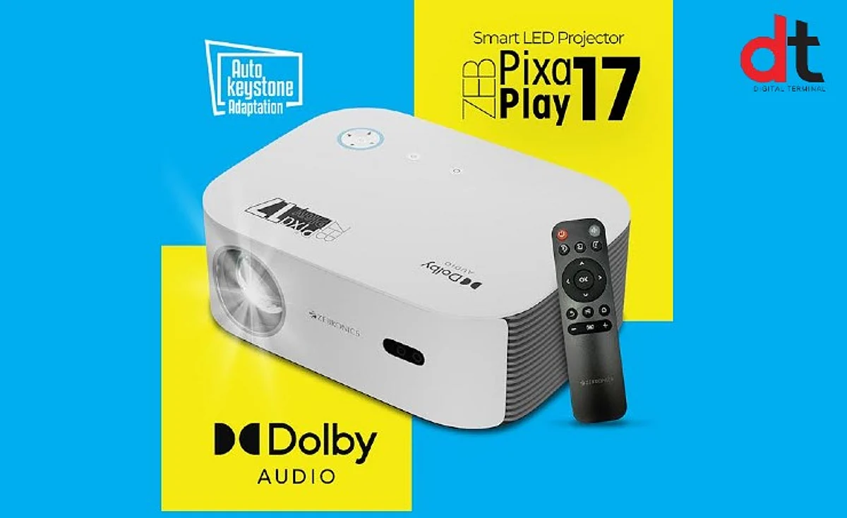 Zebronics Launches ZEB-PixaPlay 17 Smart Projector for Large Screen Entertainment