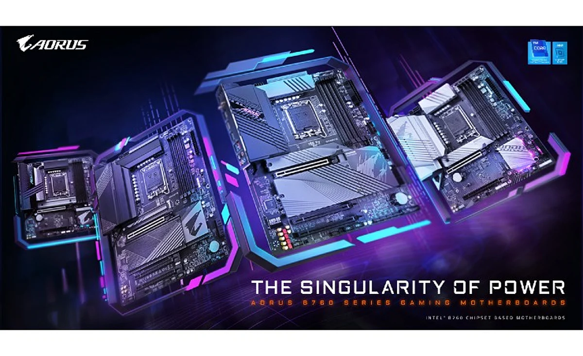 GIGABYTE Unveils B760 Series Motherboards