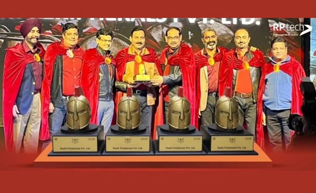 Rashi Peripherals conferred with Four Prestigious Awards From HP