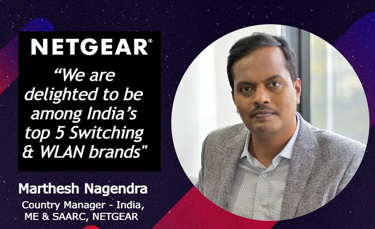 NETGEAR Named Among India’s Top 5 Switching & WLAN Brands