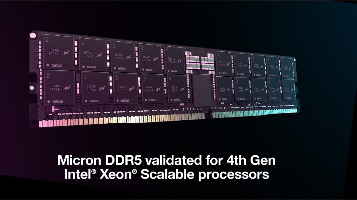 Micron Server Memory Micron DDR5 Server Memory Fully Validated on 4th Gen Intel Xeon ...