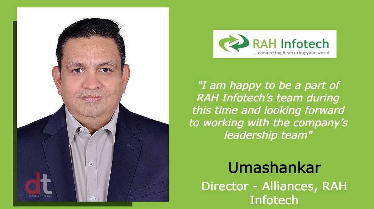 Rah Raviani RAH Infotech On boards Umashankar as Director – Alliances
