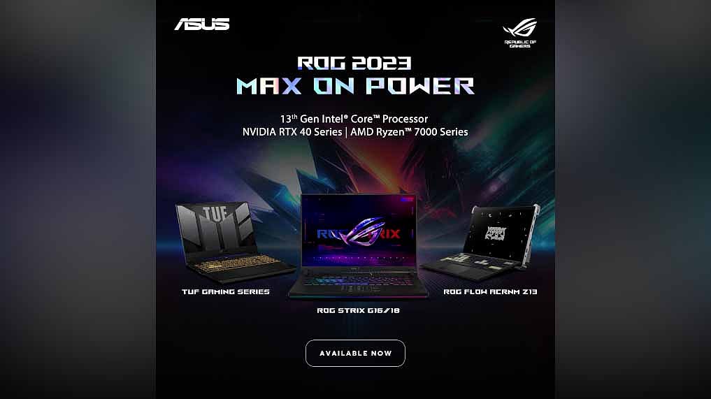 ASUS Launches New Range of Powerful Gaming Laptops in India