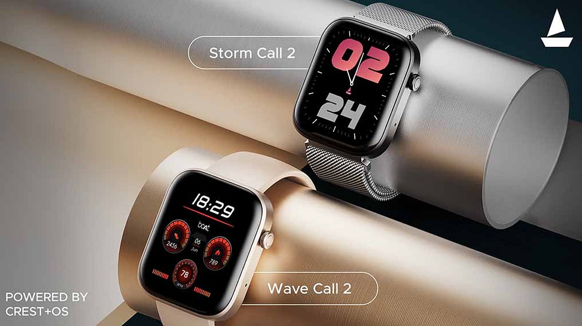 Calling 2 boAt Unveils Two New Smartwatches ‘Wave Call 2’ & ‘Storm Call 2’