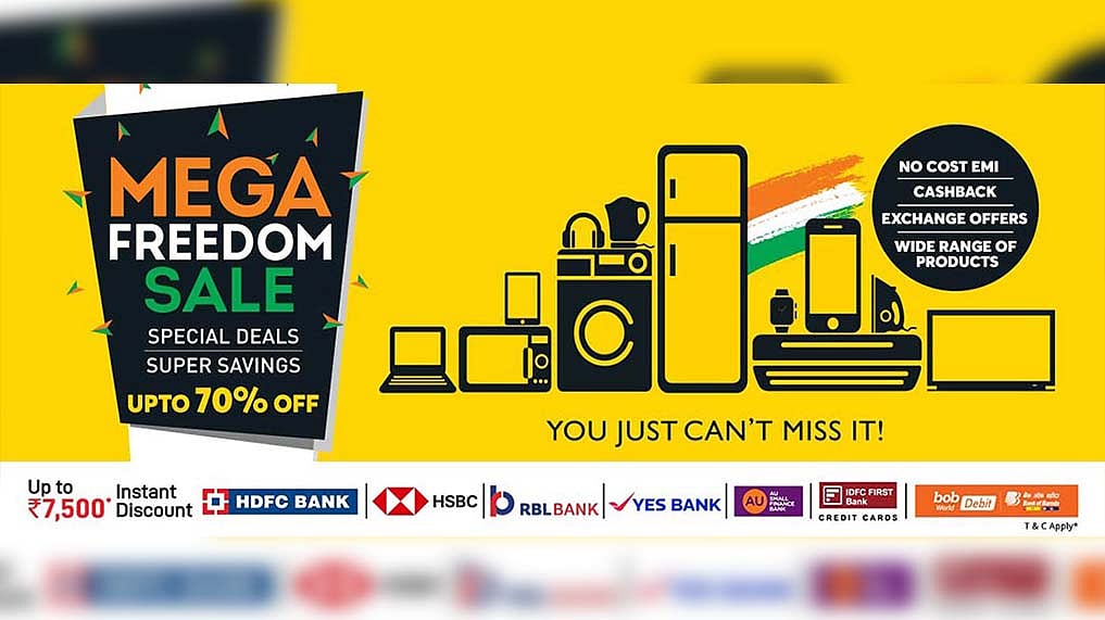 Get Unbeatable Deals During Mega Freedom Sale on Vijay Sales