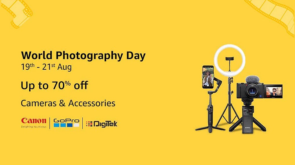 Amazon Launches Exciting Offers on Cameras for World Photography Day