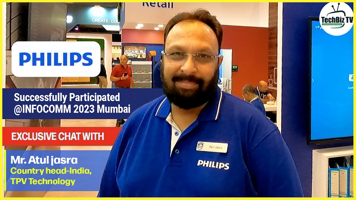Philips Booth Tour I Exclusive Chat with Mr. Atul Jasra, Country Head India, TPV Technology