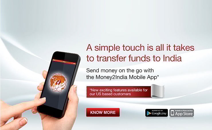 ICICI Bank, M2I App, Money2India Application, ICICI Remittance Service