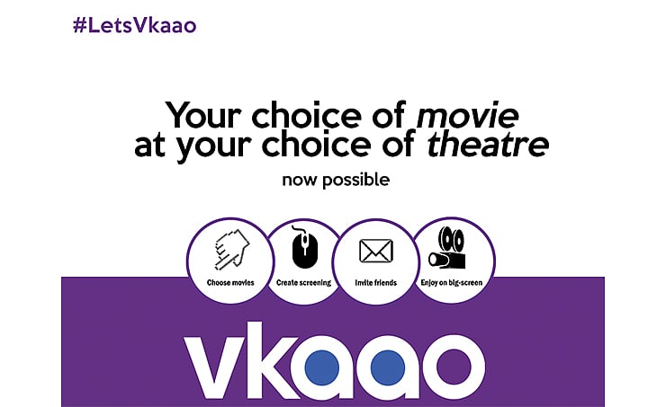 BookMyShow India, PVR Pictures, Vkaao India, BookMyShow PVR Partnership