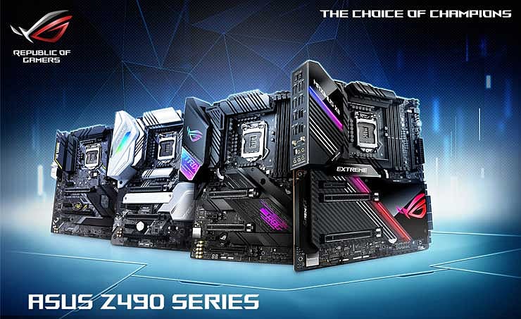 ASUS India, ASUS Motherboards, ASUS Z490 Motherboards, ASUS Z490 Series