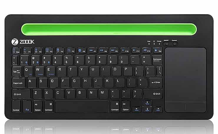 ZOOOK Launches FingerPad, A Bluetooth keyboard with Touch Pad
