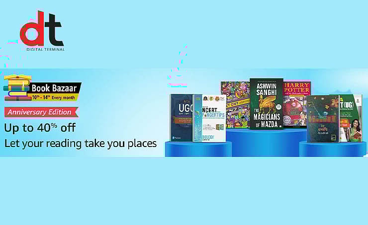 Amazon India, amazon App, Amazon Book Bazaar, Amazon Sale, Book Baazar