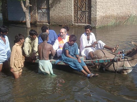 Nearly 25,000 people have been evacuated and 7,500 have been rescued in the state so far Credit: CDC Global / Flicker