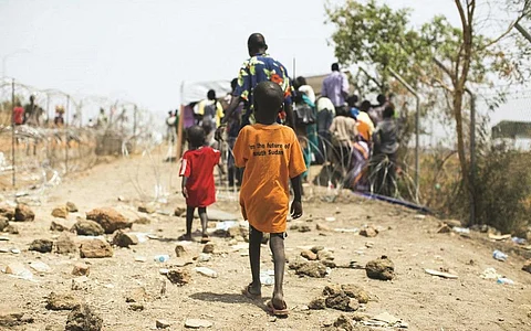 While 95 per cent of South Sudanese population is dependent on climate-sensitive activities for their livelihoods, the ongoing civil war has worsened the crisis.Credit: Oxfamamerica.org