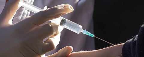 The five-week-long drive aims at vaccinating 41 crore children. Credit: Getty Images