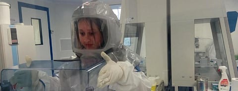 Algeria’s main lab, the Institut Pasteur d’Alger, anchors COVID-19 response Photo: afro.who.int