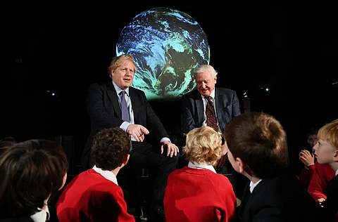 UK Prime Minister Boris Johnson tweeted during World Environment Day Photo: Twitter / Boris Johnson