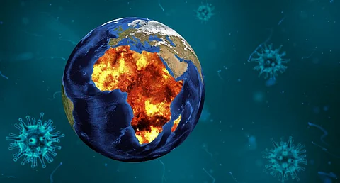 Data map: Tracking COVID-19 waves in Africa