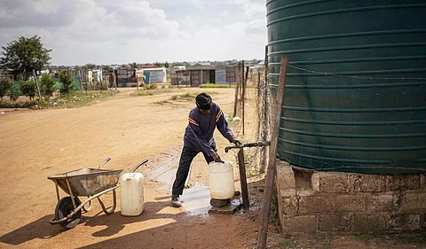 The report shows decline in the status of the country’s water supply. Michele Spatari / AFP via Getty Images