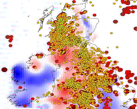 Britain experiences hundreds of earthquakes each year. Photo: Raffaele Bonadio, Author provided