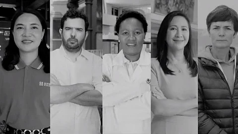 A screengrab from a video announcing the winners released by UNEP