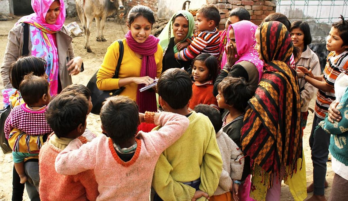 Indian community outreach and children
