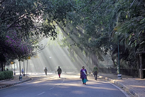 A street in Bangalore.
