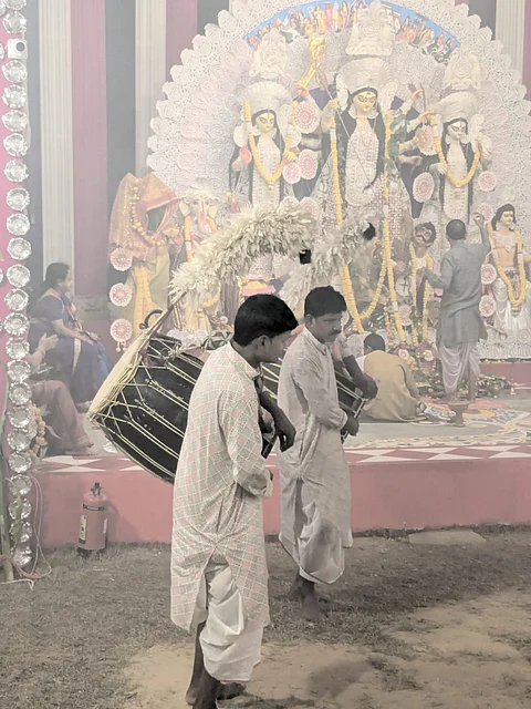 From Midnapore to Delhi: How Durga Puja's migrating ‘dhaakis’ eke out a living the rest of the year