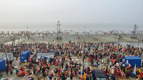 Gangasagar Mela: Several ghats swallowed by sea due to climate change, state decries lack of central support