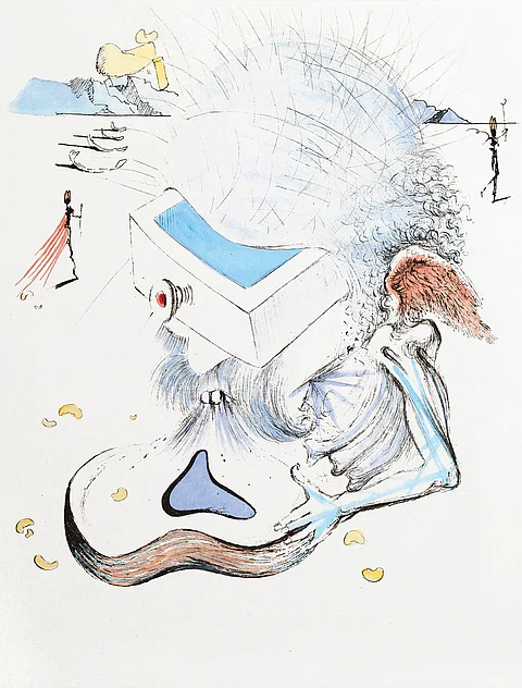 Salvadore Dali’s surrealist homage to science