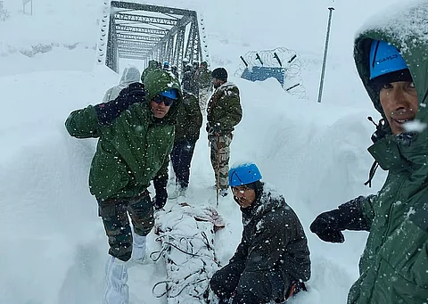 Dry winter, late snow and rain: How climate change fits into the picture of the Chamoli avalanche
