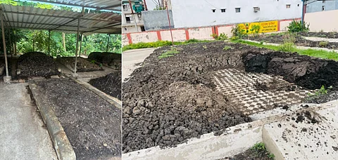 Biosolids generated in Karunguzhi and Loni FSTPs