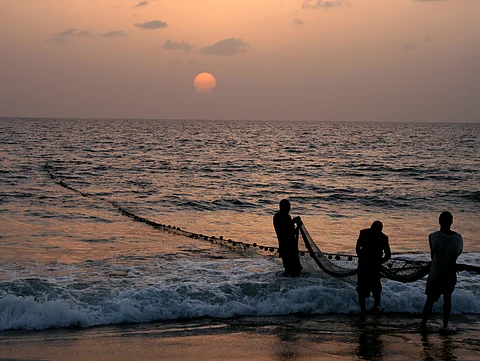 Small-scale, traditional fishers using hand-cast nets and country boats find themselves at a stark disadvantage compared to mechanised vessels equipped with powerful lights.