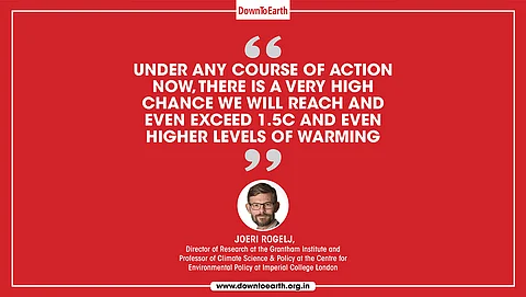 1.5°C exceedance likely across all emissions pathways