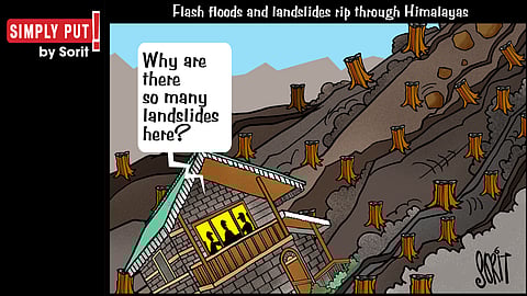 Simply Put: Landslides through Himalayas